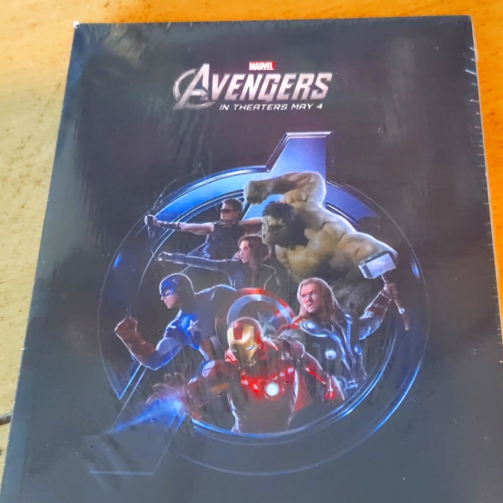 Sealed Avengers notebook